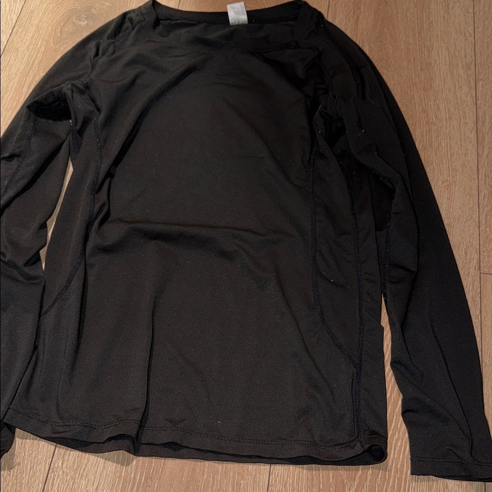 Men's Black Long Sleeve Shirt